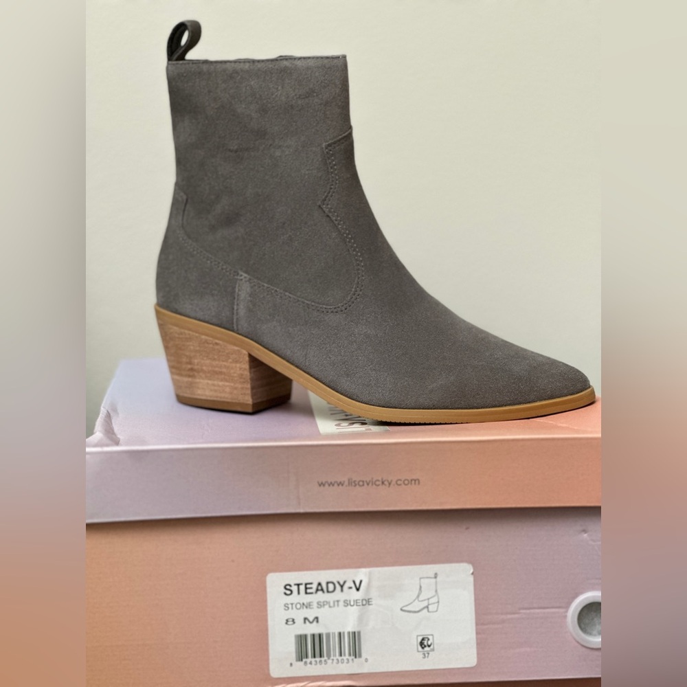 Lisa Vicky (Nordstrom brand) suede ankle boot